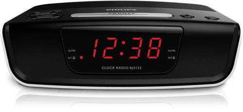 PHILIPS Radiosveglia Philips AJ3123 con sintonizzazione digitale